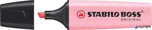 Szövegkiemelő, 2-5 mm, STABILO "BOSS original Pastel", rózsa