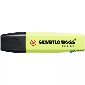   Szövegkiemelő, 2-5 mm, STABILO "BOSS original Pastel", harmatos lime