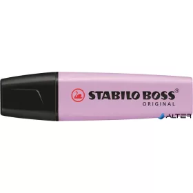   Szövegkiemelő, 2-5 mm, STABILO "BOSS original Pastel", lila