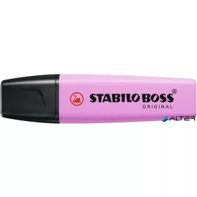   Szövegkiemelő, 2-5 mm, STABILO "BOSS original Pastel", deres málna