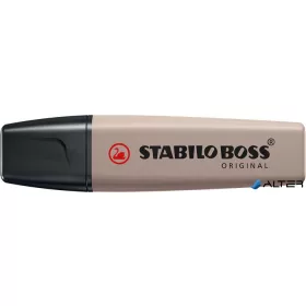   Szövegkiemelő, 2-5 mm, STABILO "BOSS original NatureCOLORS", melegszürke