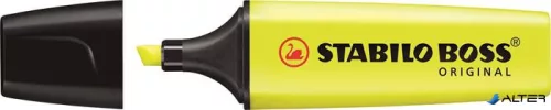 Szövegkiemelő, 2-5 mm, STABILO "BOSS original", sárga