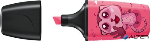 Szövegkiemelő készlet, 2-5 mm, STABILO "Boss Mini Animal Vibes", 3 különböző szín