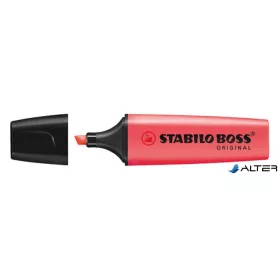   Szövegkiemelő, 2-5 mm, STABILO "BOSS original", piros