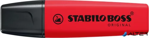 Szövegkiemelő, 2-5 mm, STABILO "BOSS original", Stabilo piros