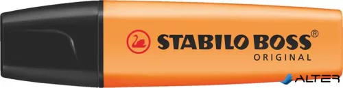 Szövegkiemelő, 2-5 mm, STABILO "BOSS original", narancssárga