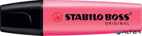Szövegkiemelő, 2-5 mm, STABILO 'BOSS original', rózsaszín