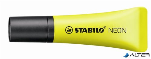 Szövegkiemelő, 2-5 mm, STABILO "Neon", sárga