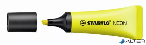 Szövegkiemelő, 2-5 mm, STABILO 'Neon', sárga