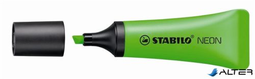 Szövegkiemelő, 2-5 mm, STABILO "Neon", zöld