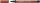 Rostirón, 1-5 mm, vágott hegy, STABILO 'Pen 68 MAX', vörösbarna