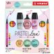 Írószer szett, STABILO, "Mini World Pastellove", 18 különböző szín