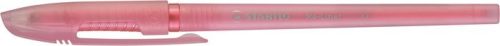 Golyóstoll, 0,35 mm, kupakos, STABILO 'Re-Liner', rózsaszín