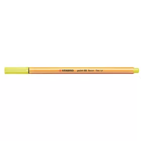 Tűfilc, 0,4 mm, STABILO 'Point 88', neon sárga