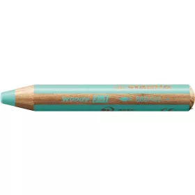   Színes ceruza, kerek, vastag, STABILO 'Woody 3 in 1 Pastel', pasztell kék