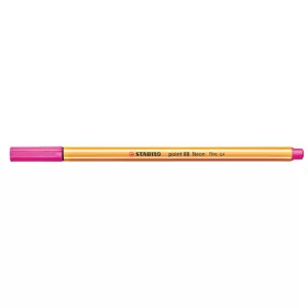   Tűfilc, 0,4 mm, STABILO "Point 88", neon rózsaszín