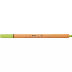 Tűfilc, 0,4 mm, STABILO "Point 88", lime zöld