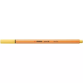   Tűfilc, 0,4 mm, STABILO 'Point 88', világossárga