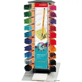   Tűfilc display, 0,4 mm, STABILO "Point 88", vegyes színek