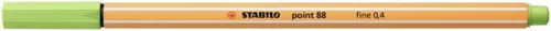 Tűfilc, 0,4 mm, STABILO "Point 88", pisztácia