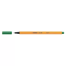 Tűfilc, 0,4 mm, STABILO 'Point 88', zöld