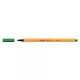 Tűfilc, 0,4 mm, STABILO "Point 88", zöld