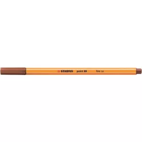   Tűfilc, 0,4 mm, STABILO "Point 88", vörösesbarna
