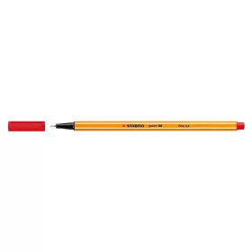 Tűfilc, 0,4 mm, STABILO "Point 88", piros