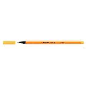 Tűfilc, 0,4 mm, STABILO "Point 88", sárga