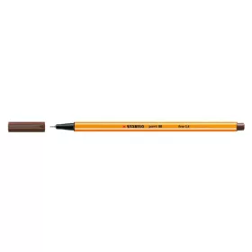 Tűfilc, 0,4 mm, STABILO "Point 88", barna