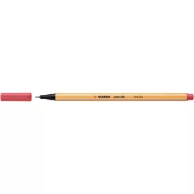 Tűfilc, 0,4 mm, STABILO "Point 88", rozsdavörös