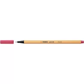 Tűfilc, 0,4 mm, STABILO "Point 88", eperpiros