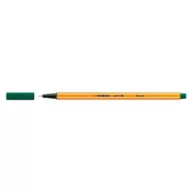 Tűfilc, 0,4 mm, STABILO 'Point 88', fenyőzöld