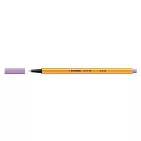 Tűfilc, 0,4 mm, STABILO "Point 88", pasztell-lila