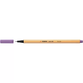 Tűfilc, 0,4 mm, STABILO 'Point 88', szürkéslila