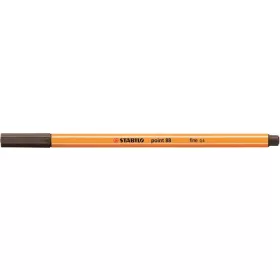 Tűfilc, 0,4 mm, STABILO "Point 88", umbrabarna