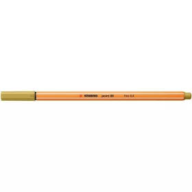 Tűfilc, 0,4 mm, STABILO 'Point 88', khaki