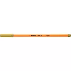 Tűfilc, 0,4 mm, STABILO "Point 88", khaki