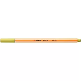 Tűfilc, 0,4 mm, STABILO "Point 88", mustár