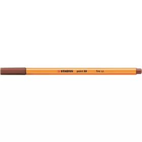 Tűfilc, 0,4 mm, STABILO 'Point 88', vörösbarna