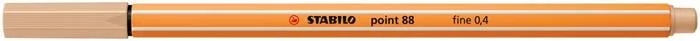 Tűfilc, 0,4 mm, STABILO "Point 88", bőrszín