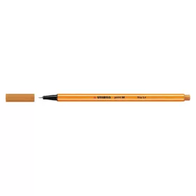 Tűfilc, 0,4 mm, STABILO 'Point 88', okkersárga