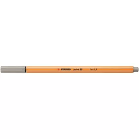 Tűfilc, 0,4 mm, STABILO 'Point 88', melegszürke