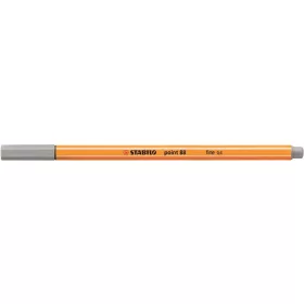   Tűfilc, 0,4 mm, STABILO 'Point 88', közép jégszürke