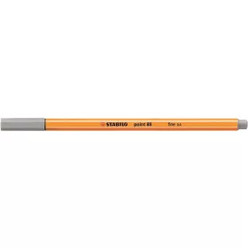   Tűfilc, 0,4 mm, STABILO "Point 88", közép jégszürke