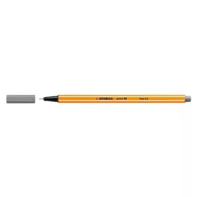 Tűfilc, 0,4 mm, STABILO "Point 88", szürke