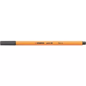   Tűfilc, 0,4 mm, STABILO "Point 88", sötét jégszürke