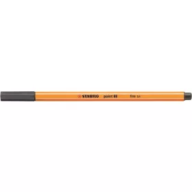   Tűfilc, 0,4 mm, STABILO "Point 88", sötét jégszürke