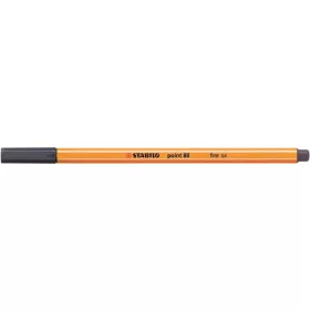 Tűfilc, 0,4 mm, STABILO "Point 88", payne-szürke