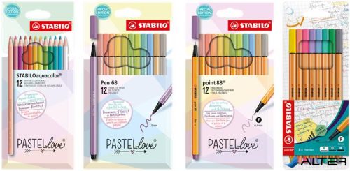 Színező készlet csomag 2024, STABILO "Pastellove"